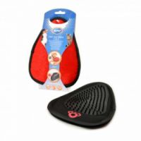 DUVO COAT CARE GLOVE 2 IN1-20.5x15x1cm black/red
