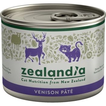  Zealandia Venison Pate Canned Cat Food  170gm 