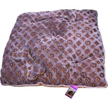  Coco Kindi Cushion with Bone Leopard Spot Washable Fur Bed 