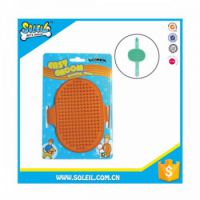 RUBBER PET MASSAGING GLOVE