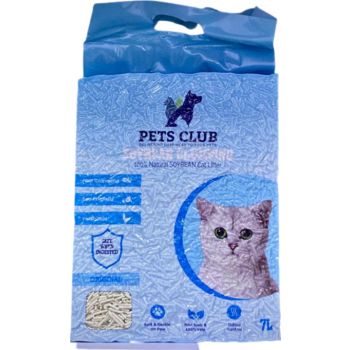  Pets Club Soya Bean Clumping Cat Litter Original  7L   (  2.5KG) 