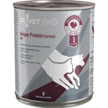  Trovet - Unique Protein Turkey Dog & Cat Wet Food Can 400g 