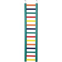 Prevue 15-Rung Multi-Color Wood Ladder for Bird
