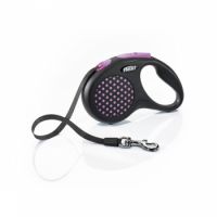 Flexi Design S Tape 5 m, black/ pink
