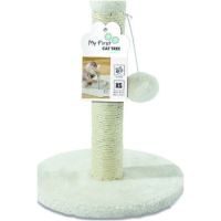M-PETS My First Cat Tree Pompom White