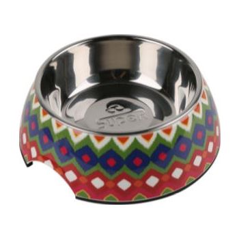  Pawsitiv Round Decal Bowl Apache Medium 