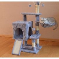 Saas Cat trees Sisal 42*34*98 cm BROWN OR CHOCHOLATE COLOR ONLY