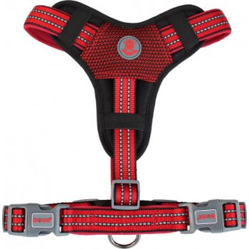  DOCO® VARIO Chest Plate Harness W/Neoprene (DCV206) Red Small 