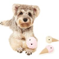 FOFOS Plush Ice Cream Dog Toys
