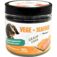 Howbone Flower Stix -Dog Snack 200g - Vege & Seafood Flavour