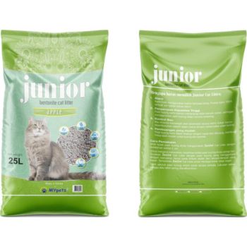  Junior Clumping Cat Litter - Apple - 25L 