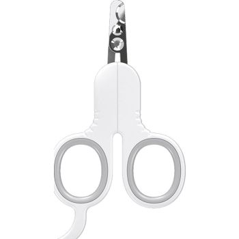  Pakeway Pet Nail Clipper-Q double edge style-L 12.7 x W7.3 x T 0.7 cm-Grey 