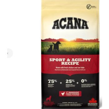  Acana Sports & Agility Recipe Dry Dog Food - 17KG 