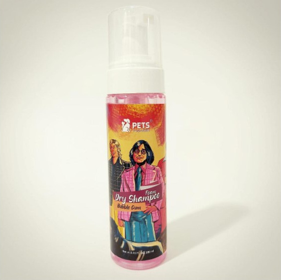 Pets Republic Foam Dry Shampoo Bubble Gum 250 ml Buy, Best Price in UAE