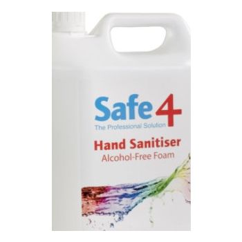  SAFE4 FOAM HAND SANITIZER 5L 