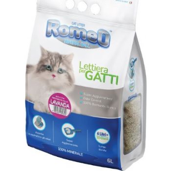 Romeo Bentonite Cat Litter LAVANDA	6 L 