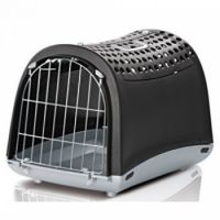IMAC Carrier for cats and dogs 50x32x34.5 CM-Brown/Black