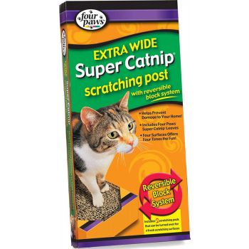  Four Paws Catnip Scratching Post, X-Wide One Size 