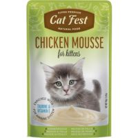 Cat Fest Chicken Mousse For Kittens 70g