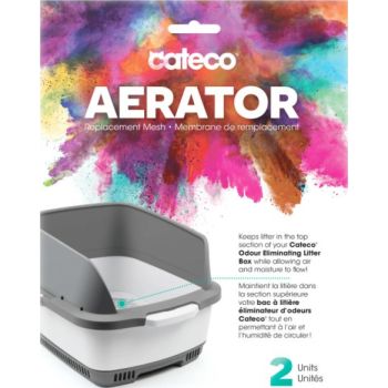  Cateco Aerator Replacement Mesh Pack for Cat Litter Box – Pack of 2 