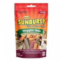 Higgins Sunburst Treats Veggie Stix Gourmet Natural Treats for Small Animals, 4 Oz