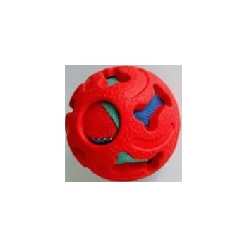  Miss Bear Colorful Dog Toy With Cloth ball (Small Dogs) 