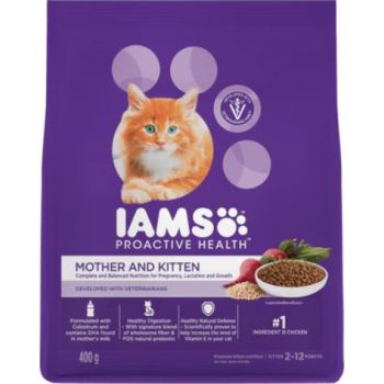  IAMS Proactive Health  Mother&Kitten Dry Food -  1KG 
