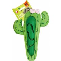 FOFOS Cute Cactus Treat Dispensing Dog Toys