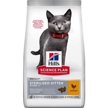  Hill’s Science Plan Sterilised Kitten Dry Food With Chicken (1.5kg) 