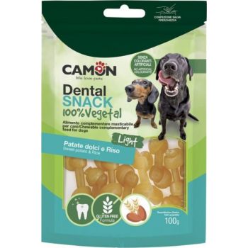  Camon Dental Snack Knotted Bones With Sweet Potato And Rice (100Gm) 