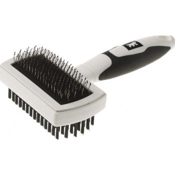  Ferplast GRO 5765 Combined Brush For Medium and Long Haired Dogs and Cats 