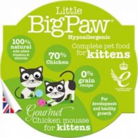 Little Big Paw Gourmet Chicken Mousse for Kittens