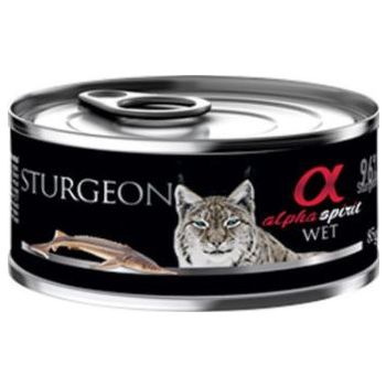  Alpha Spirit Cat Wet Food STURGEON 85g 