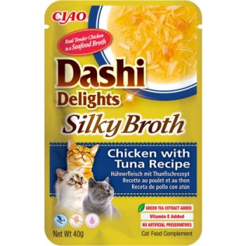  Inaba Dashi Delights Silky Broth Chicken With Tuna Recipe 40G 