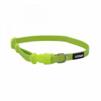 Coastal 5/16" Safe Cat Adj.Collar Lime