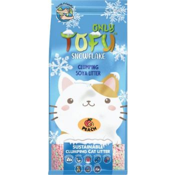  Nutrapet Tofu Snowflake Clumping Cat Litter Peach - 7 Liters 