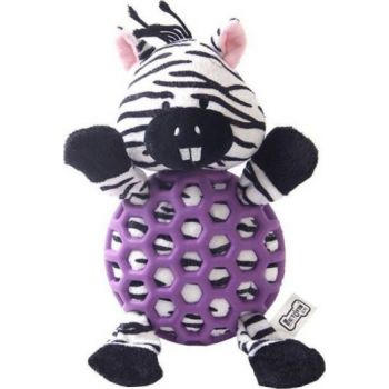  ZEBRA WITH RUBBER NET AND SQUEAKY - LARGE 