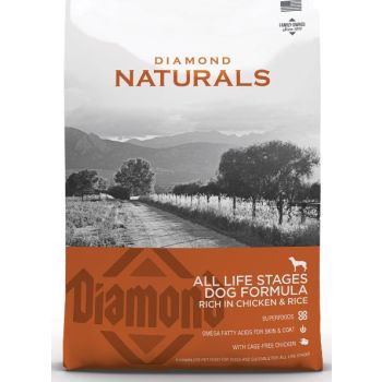  Diamond Naturals All Life stages Dog Dry Food  Chicken & Rice Formula 2kg 