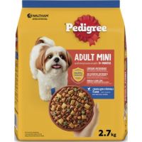 Pedigree Mini Adult Chicken Lamb & Vegetable Dry Dog Food - 2.7KG