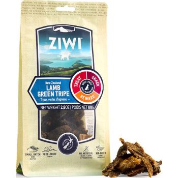  ZiwiPeak Lamb Green Tripe Dog Treats 80g 