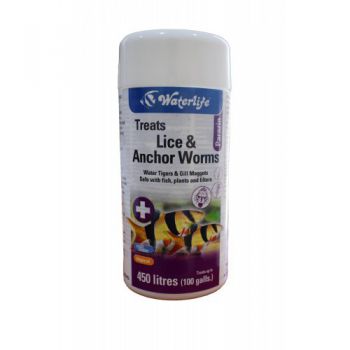  WATERLIFE (Parazin A)TREATS 20 tbl LICE&amp;ANCHOR WORMS 