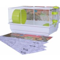 VOLTREGA SPAIN HAMSTER KIT 113B + PAINT CUT DINOS Depth 39 Cm Width 25.5 Cm Height 22 Cm Weight 1.25