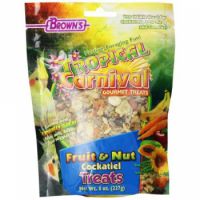 BROWNS FRUIT & NUT COCKATIEL TREAT227GM