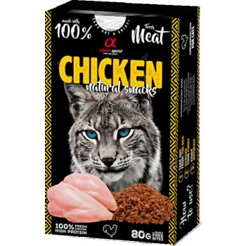  Alpha Spirit Natural Snacks for Cats - Chicken 80g 