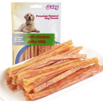  O’DOG Treats  Soft Chicken Jerky Strips 
