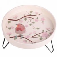 Ceramic Bird Bath - Robin - 30 cm x 30 cm