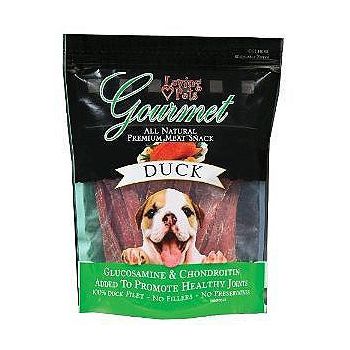  Loving Pets Duck Strips With Glucosamine & Chondroitin Dog Treats, 6 Oz 