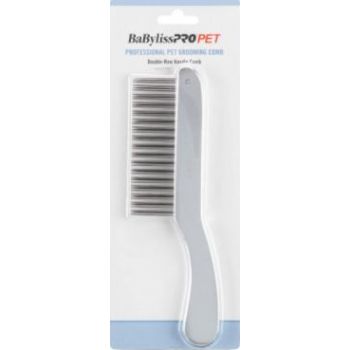  BaByliss PRO PET Double-Row Handle Dog Comb 