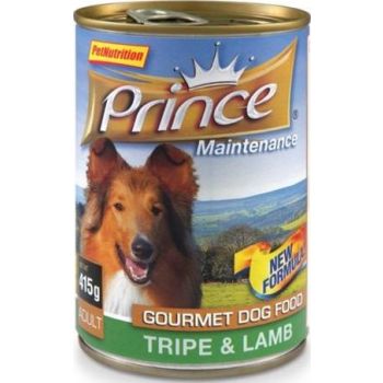  Prince Gourmet Dog wet Food Tripe & Lamb 415g 