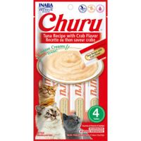 Inaba Churu Tuna Recipe With Crab Flavor 4PCS/PK